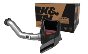 Jeep Grand Cherokee L Performance Air Intake - K&N Engineering - NextGen Aluminum Cold Air Intake - `16-`22